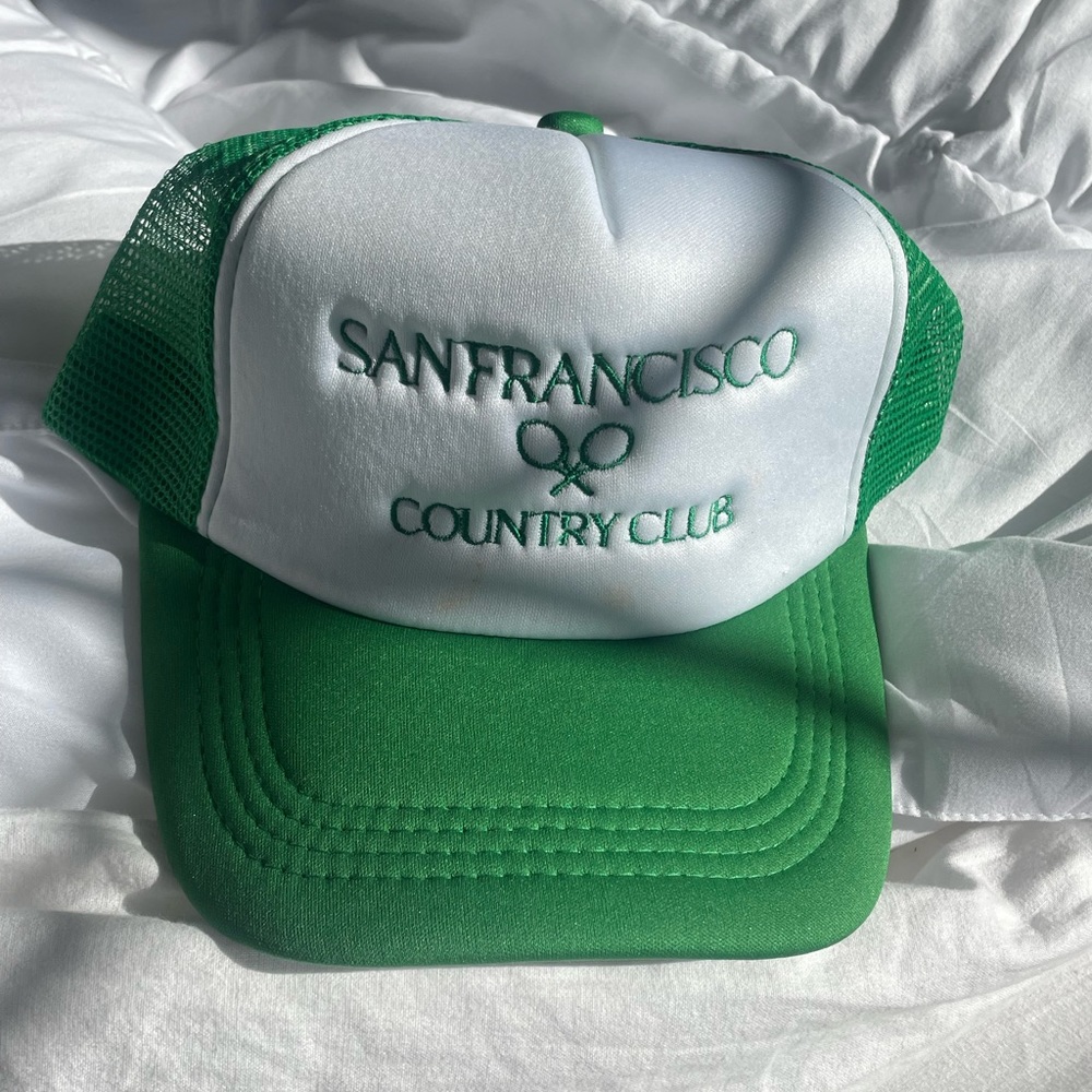 Green Trucker Hat